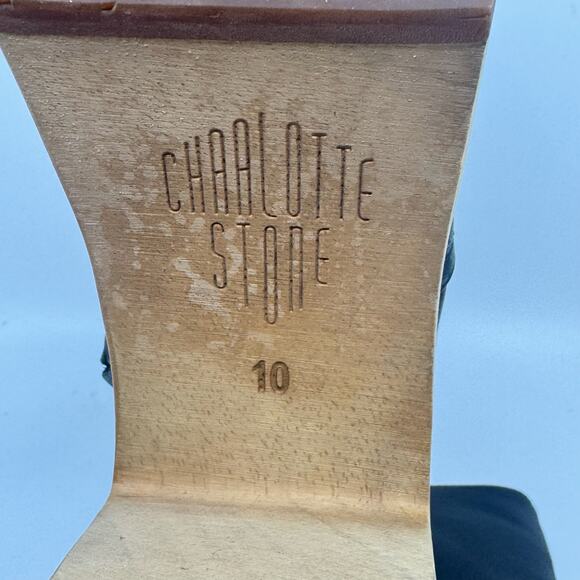 CHARLOTTE STONE Paz Clog Boot in Black - Picture 7 of 12